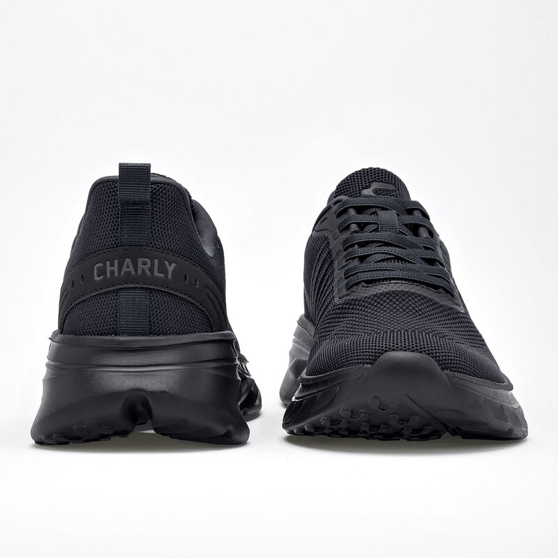 Charly Tenis deportivo para hombre negro image number null