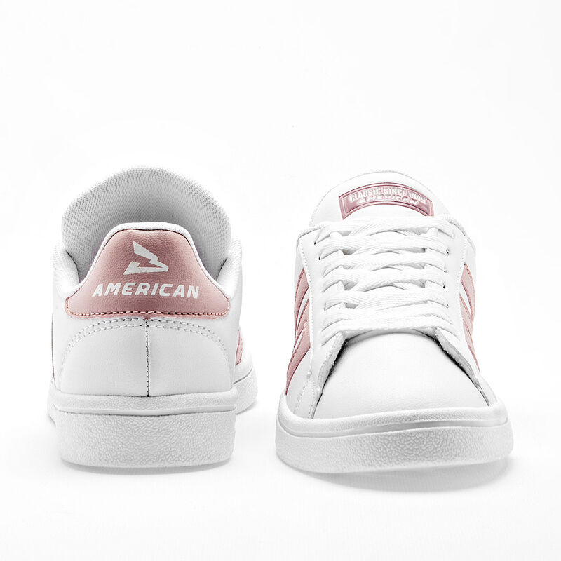 American Fire Tenis urbano para mujer blanco ro... image number null