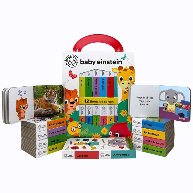 Baby Einstein Mi Primera Biblioteca: 12 Libros ... image number null