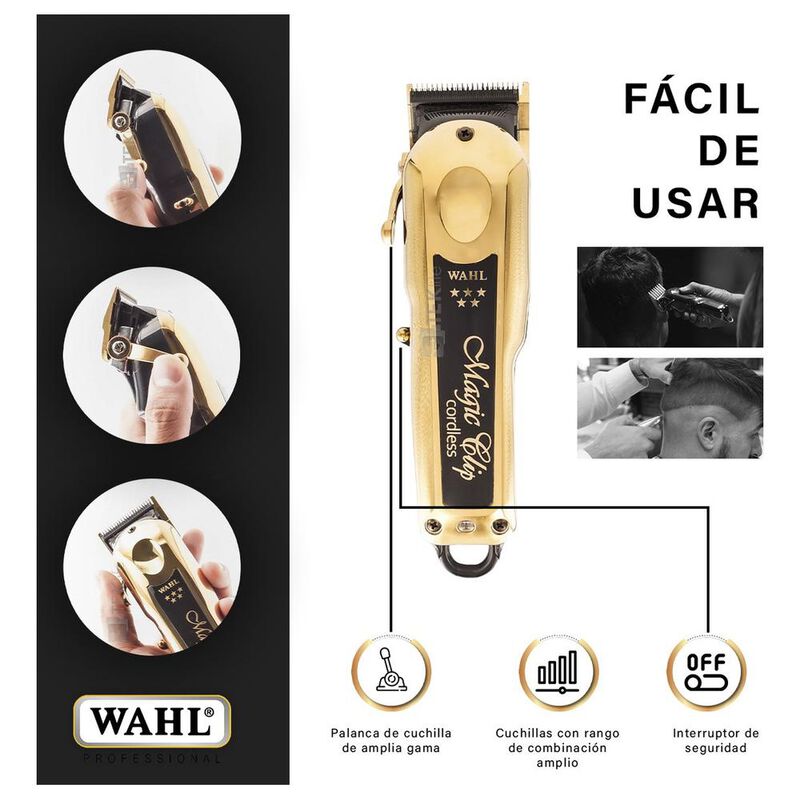Wahl 5 Star Magic Clip Edici&oacute;n Gold Cortapelo I... image number null