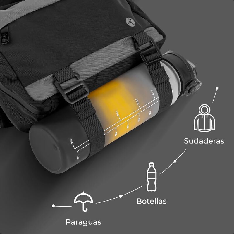 TechZone Smartbag Cangurera Deportiva  con Orga... image number null