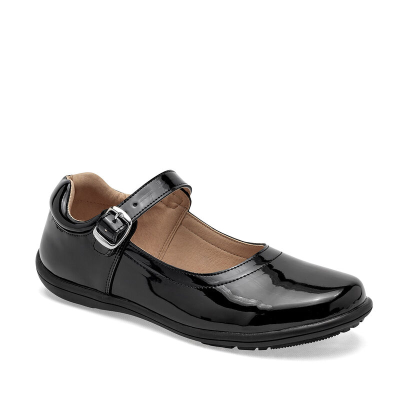 Yondeer Zapatos para mujer negro charol image number null