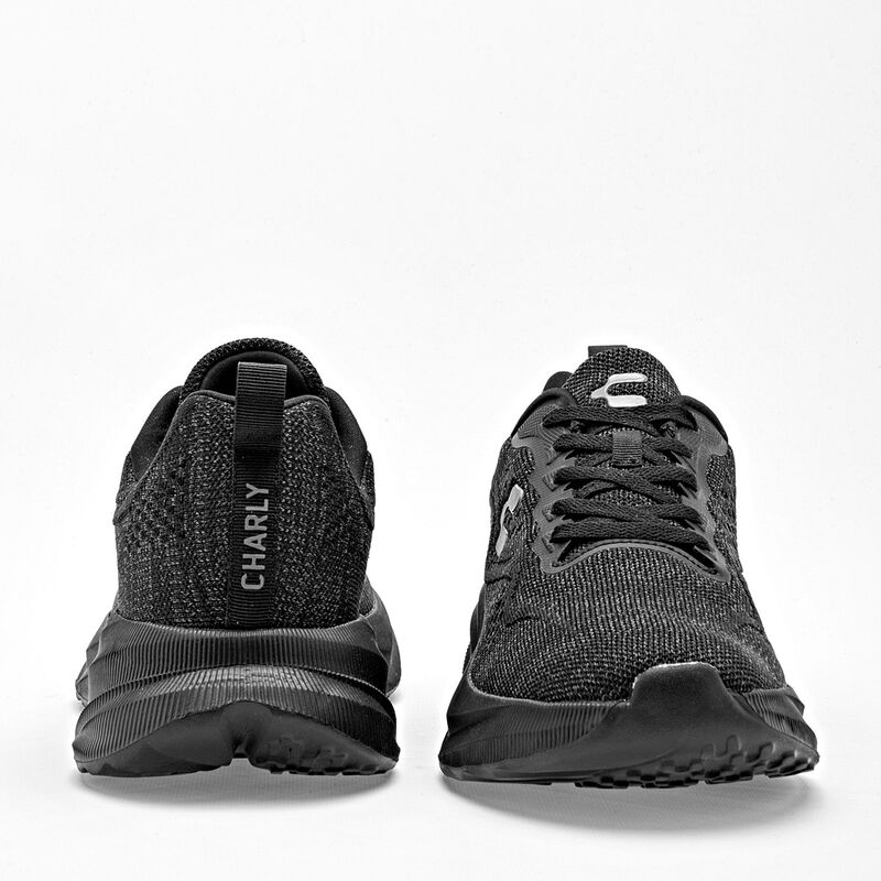 Charly Tenis deportivo para hombre negro, walki... image number null