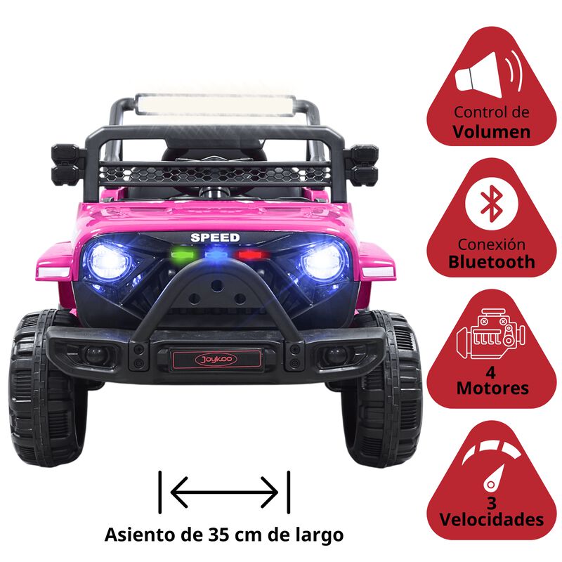 Camioneta Montable El&eacute;ctrica 4x4 para Ni&ntilde;os Blu... image number null