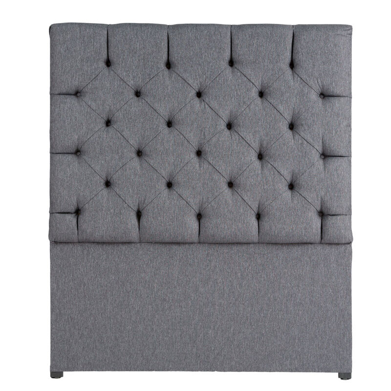 Cabecera Individual Dicasa Capri Gris image number null