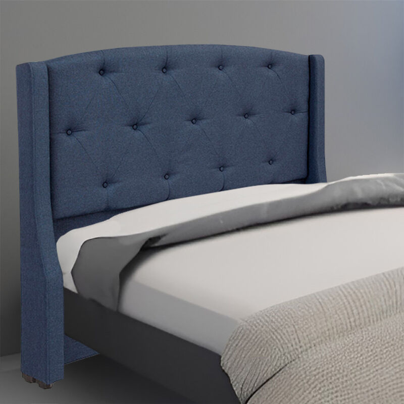 Cabecera Queen Size Dicasa Zefyr Azul image number null