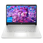 Laptop Hp 14" Celeron 128Gb 4Gb Ram Plata 14-dq6011dx