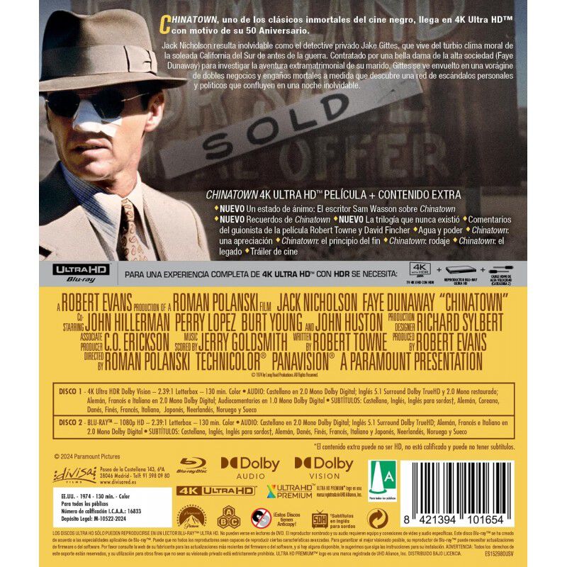 Chinatown [4K UHD + Blu-ray] (1974) image number null
