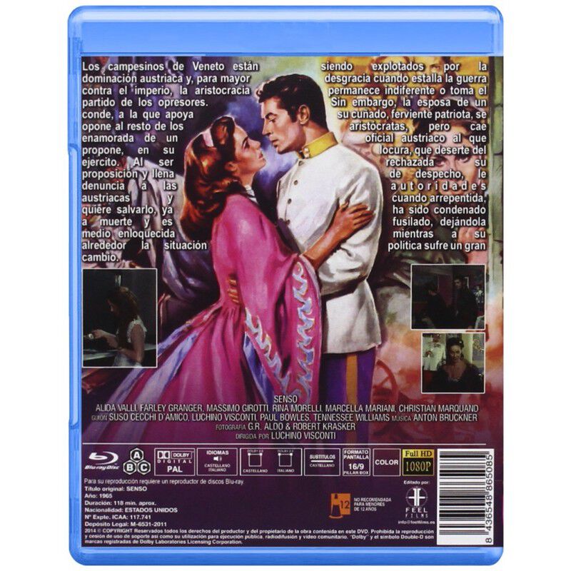 Senso Bd [blu-ray.] image number null