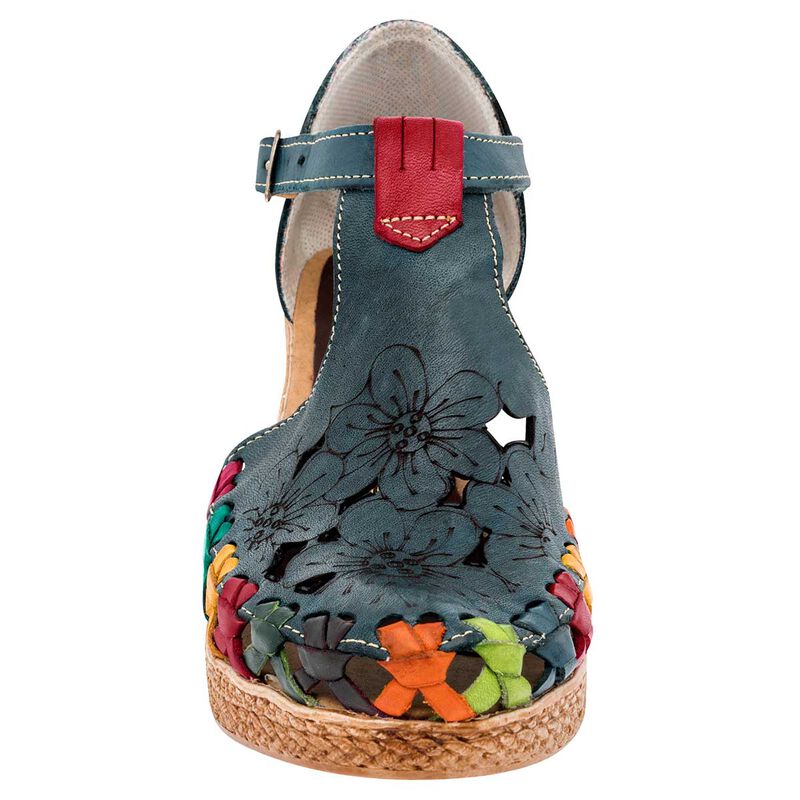 Mora Tierra Zapatos para mujer azul multicolor image number null
