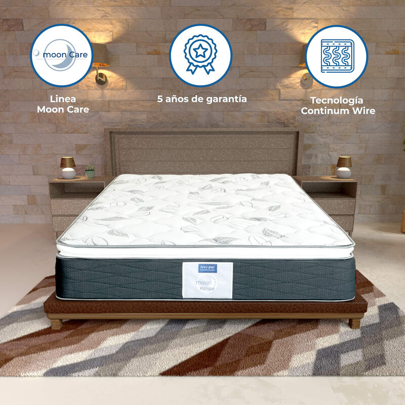 Colch&oacute;n Individual Ortop&eacute;dico Restonic Kendra&nbsp; image number null