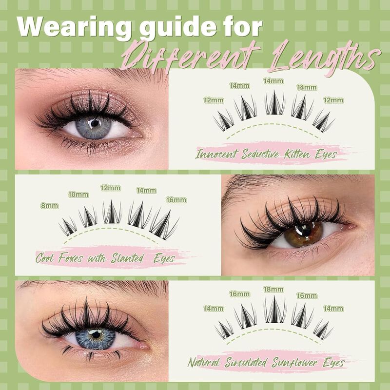 Extensi&oacute;n De Pesta&ntilde;as Keyyou Fairy Lash Cluster... image number null
