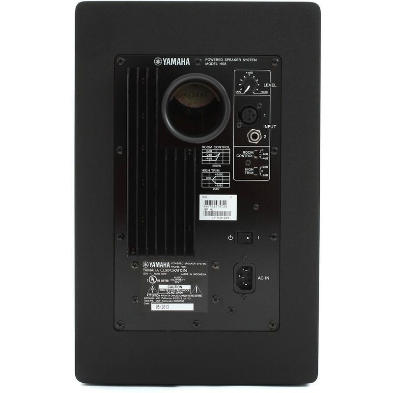 Yamaha Monitores Estudio Hs8 Negro Por Unidad image number null