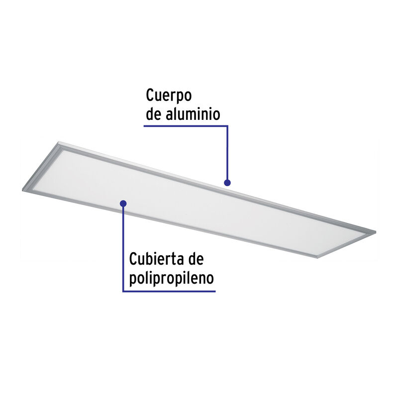 Panel delgado Colgante de Led 45 W 30 X 120 Cm ... image number null