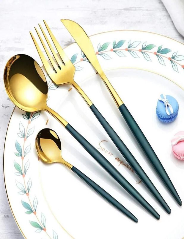 Set cubiertos Casa BIU de acero inoxidable image number null