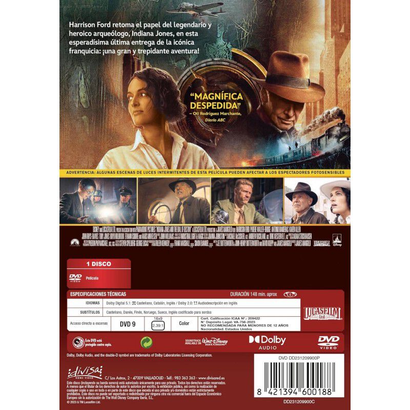 Indiana Jones y el dial del destino (Indiana Jo... image number null