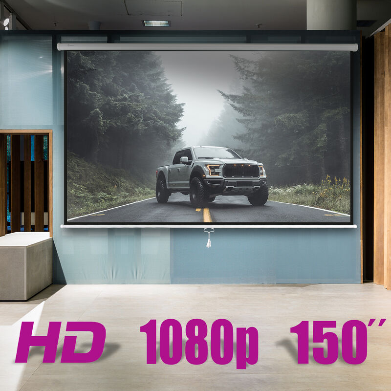 Pantalla para Proyector Manual 150' Blackout 16... image number null