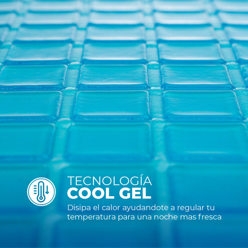 Almohada Double Cool Spring Air De Memoria Con ... image number null
