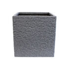 Maceta Jardinera Cuadrada  Gris