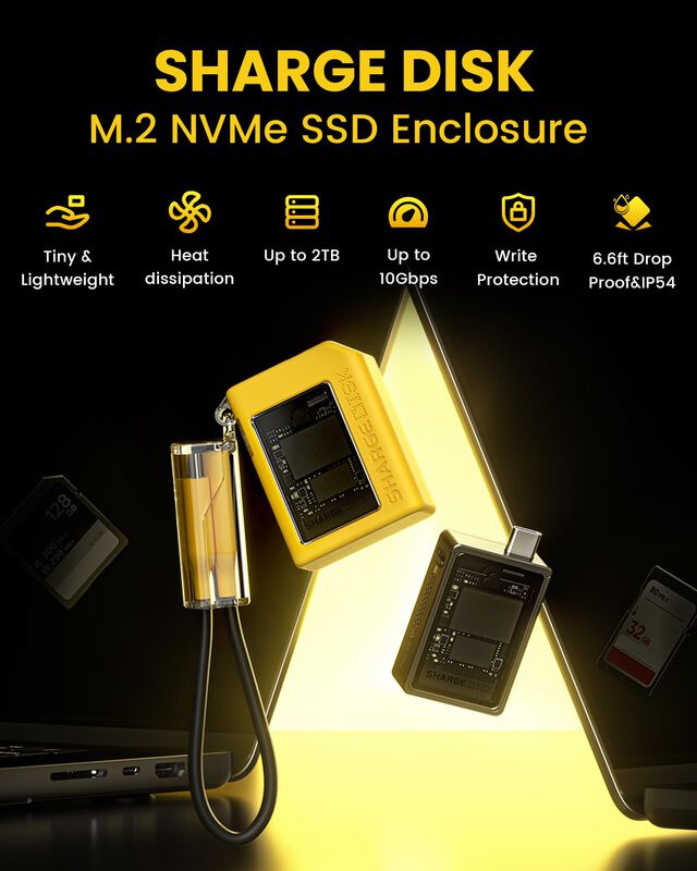 Carcasa Ssd Sharge Disk M.2 Nvme Con Refrigerac... image number null