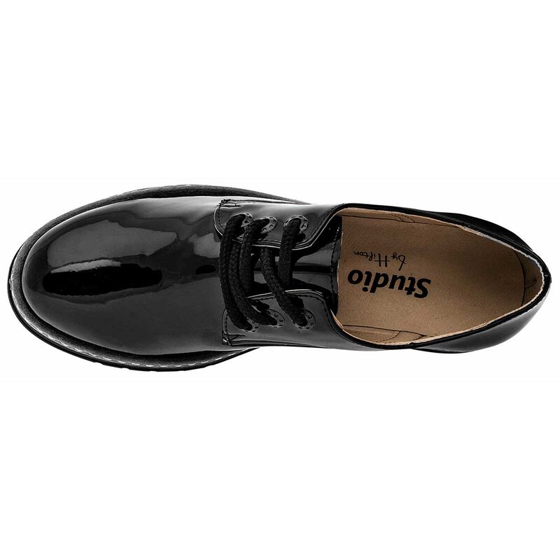 Jacky Hilton Zapato para ni&ntilde;a negro charol image number null