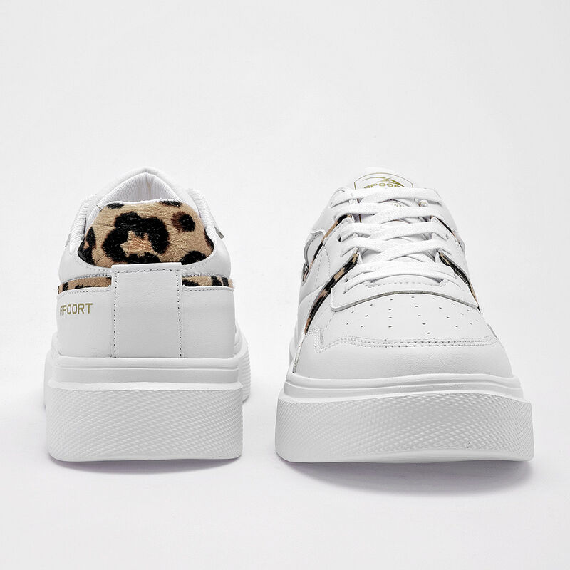 Apoort Tenis urbano para mujer blanco beige image number null
