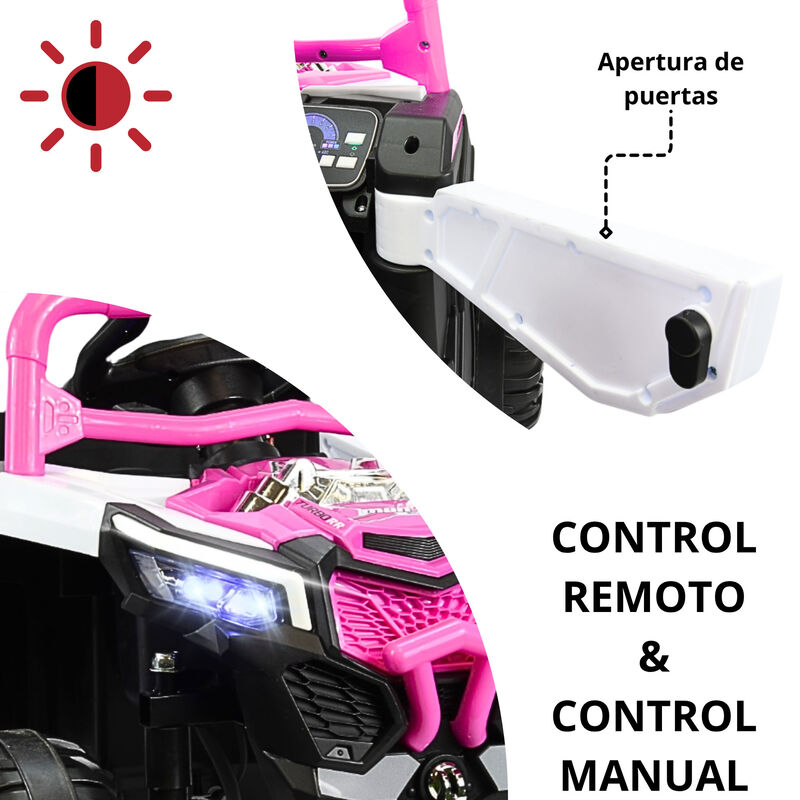 Montable Electrico para Ni&ntilde;os Mini 4x4 Bluetoot... image number null