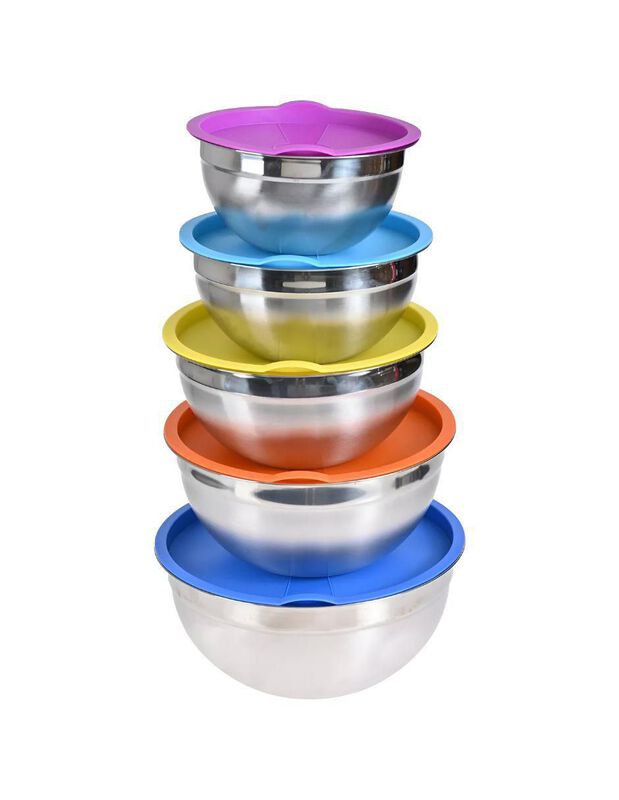 Set Contenedores Pink Brule Delibowl De Acero I... image number null