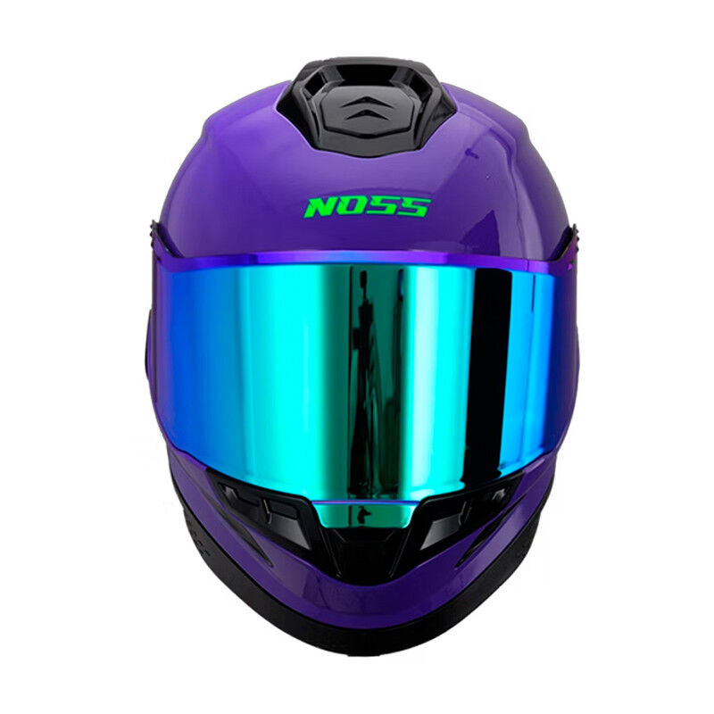 Casco Noss Ns-806 Cerrado S&oacute;lido Morado S image number null