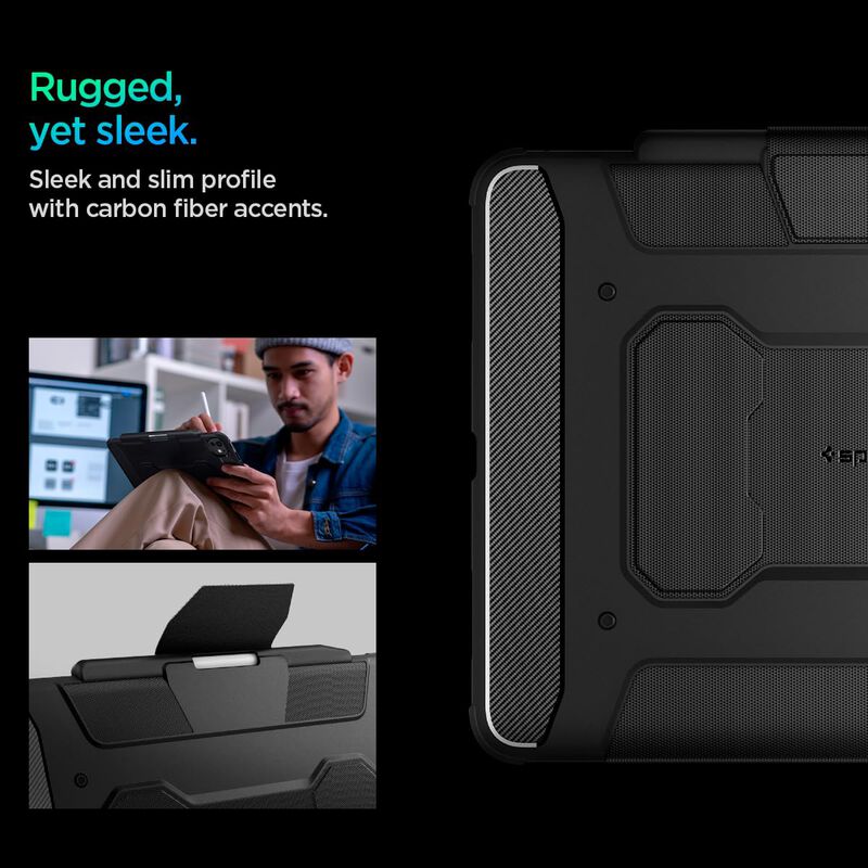 Funda Spigen Rugged Armor Pro Para Ipad Pro De ... image number null