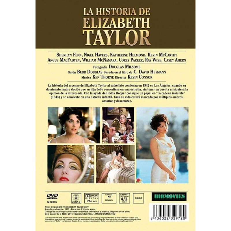La Historia De Elizabeth Taylor [dvd] (1995) Li... image number null