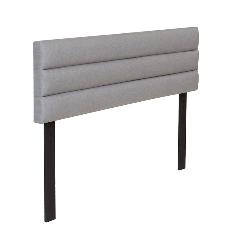 Cabecera King Size Dicasa Logan Quantum Gris image number null