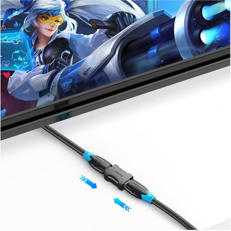 Adaptador Cople HDMI (Hembra) a HDMI (Hembra) V... image number null