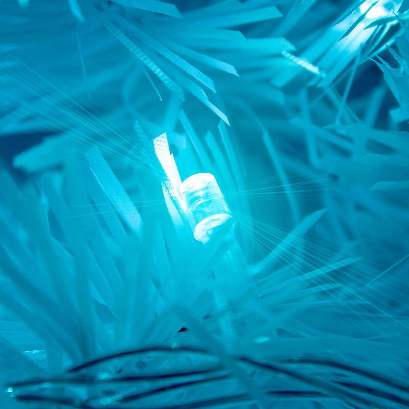 Serie Musical LED Azul 2300 focos Cable Transpa... image number null