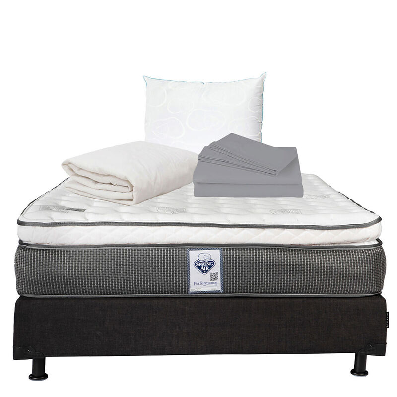 Colchón Matrimonial Spring Air Phantom + Box Di... image number null