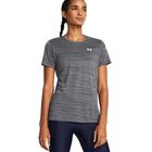 Playera Manga Corta Under Armour para Mujer Tech Tiger SS Negro