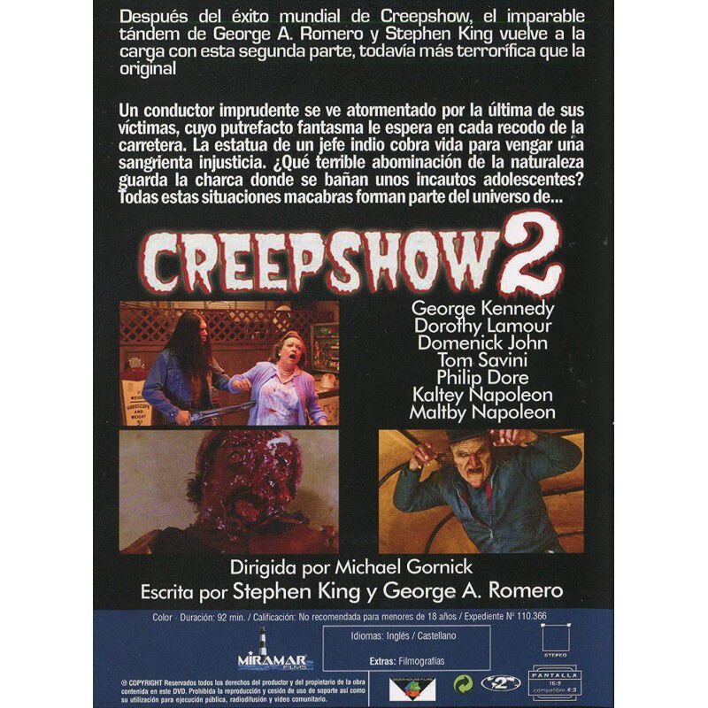 Creepshow 2 Dvd image number null