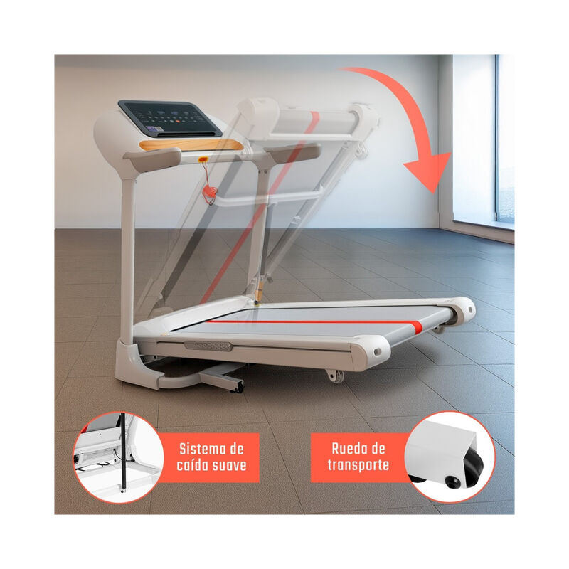 Caminadora Plegable Electrica 3.65hp Bluetooth ... image number null