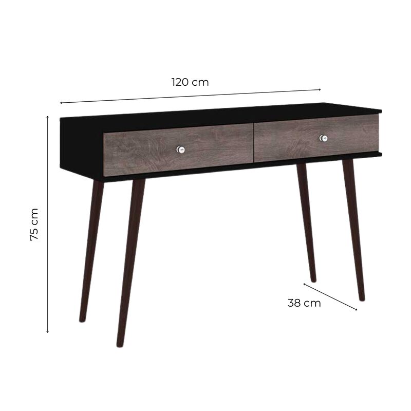 Credenza Bertolini RT3031 Negro Rustico image number null