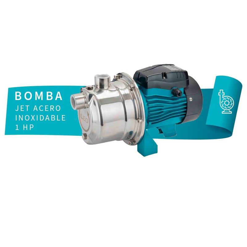 Reacondicionado Bomba 1 HP tipo jet de acero in... image number null