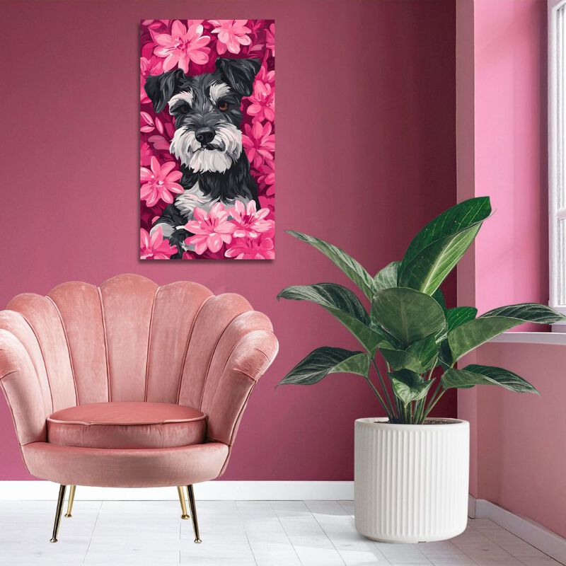 Cuadro Decorativo Impreso 40x60cm Schnauzer image number null