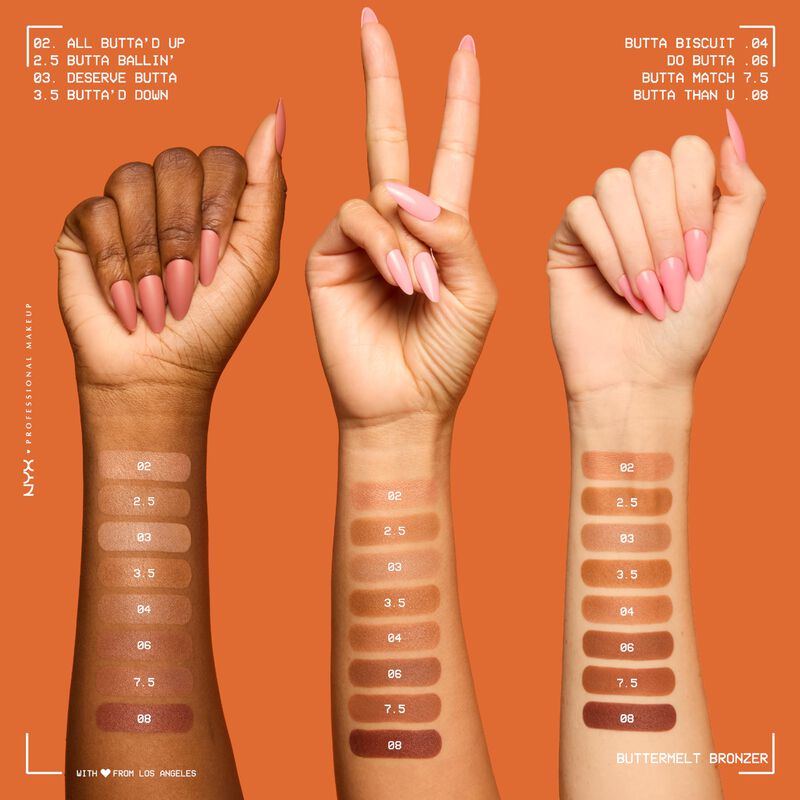 Maquillaje Profesional Bronzer Nyx Matte Butter... image number null
