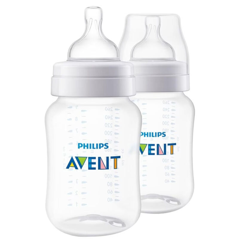 Set Regalo Biberones Avent Antic&oacute;licos 9oz 8pz image number null