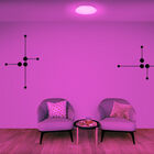 Lámpara Led Wi-Fi Rgb+W Multicolor de 18 W para Techo