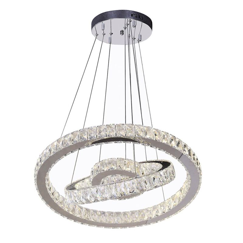 L&aacute;mpara colgante de Cristal Harlow Mil Luces image number null