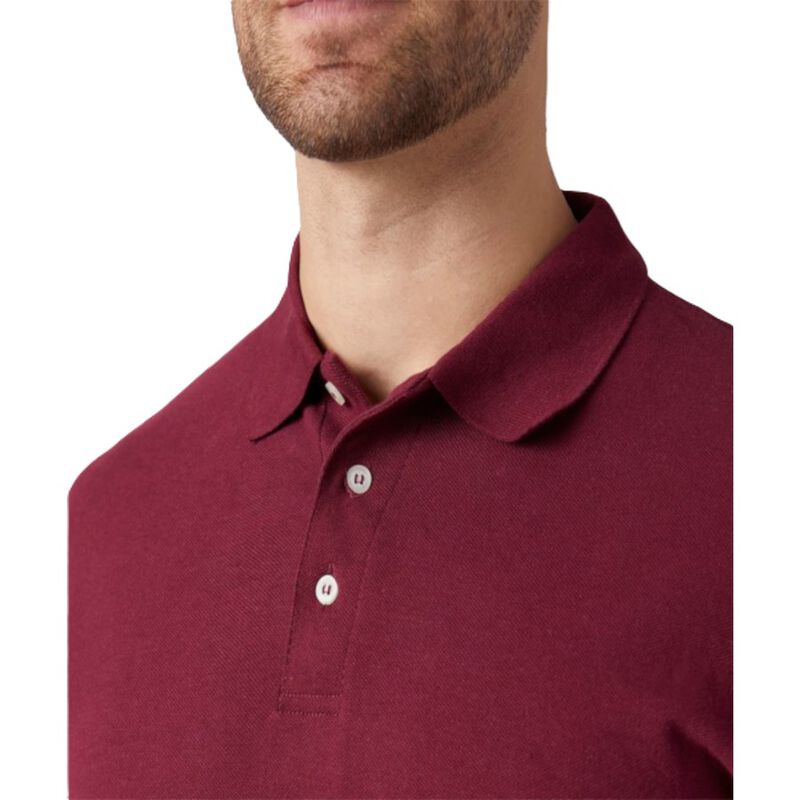 Polo Piqu&eacute; para Caballero Vino &ndash; Dise&ntilde;o Moderno... image number null