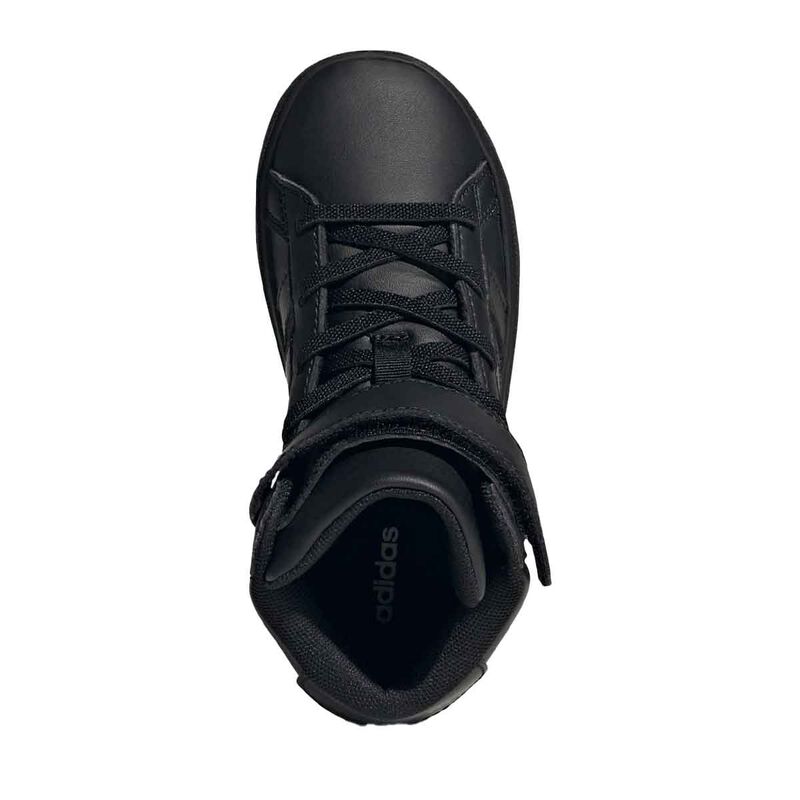 Tenis Ni&ntilde;o Adidas Grand Court Mid Negro JR0804 image number null