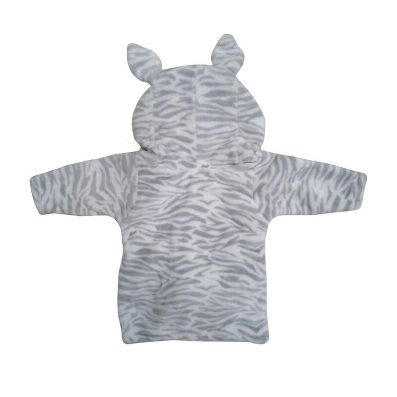 Bata De Ba&ntilde;o Para Beb&eacute;s Hudson Baby Cebra image number null