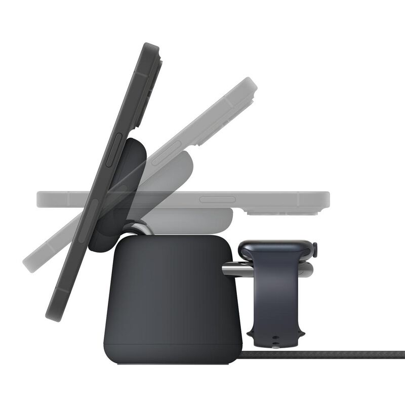 Cargador Wireless Belkin 15w Magsafe 2 En 1 Neg... image number null