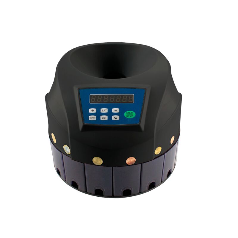 Contadora de Monedas Mexicanas Port&aacute;til Negro B... image number null